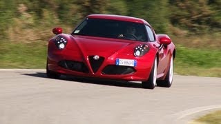 Alfa Romeo 4C roadtest English subtitled [upl. by Giacobo569]