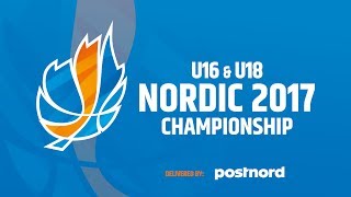 NOR v FIN  MU18 Nordic Championship 2017 [upl. by Christal]