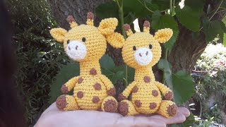 JIRAFITA AMIGURUMI Tutorial PASO A PASO Parte 2 [upl. by Arikaahs]