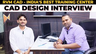 Autocad Interview Questions  RVM CAD  Indias Best Skill Development Centre with 100 Jobs [upl. by Lyndy]