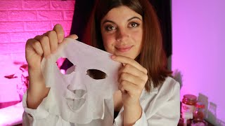 PULIZIA DEL VISO amp MASSAGGIO realistico 🧖🏽‍♀️  SPA RILASSANTE  ESTETISTA Roleplay Asmr ita [upl. by Moser]