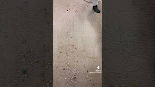 Confetti with a subtle crunch✨ asmr cleaning fyp vacuuming [upl. by Adnahsat]