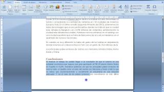 Cómo hacer un trabajo académico con Word [upl. by Geldens125]