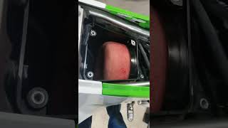 Kawasaki KLX 300R Dirt Bike 2020 – Present How to Inspect amp Replace the Air Filter [upl. by Bonneau143]