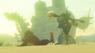 Zelda Breath of the Wild Vs Divine Beast Vah Naboris [upl. by Marje103]