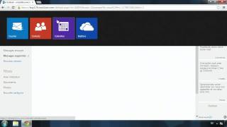 Outlookcom présentation générale du nouveau webmail [upl. by Kissel]