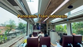 Panoramic Train from Jakarta to Bandung in Indonesia [upl. by Oirretno772]