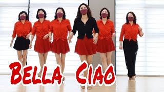 Bella Ciao Line Dance 벨라 차오Improver 라인댄스 [upl. by Gerstein]