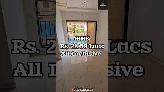 1Bhk flat at Rs286 Lacs All Inclusive flatforsale vasai realestate viral [upl. by Hedley779]