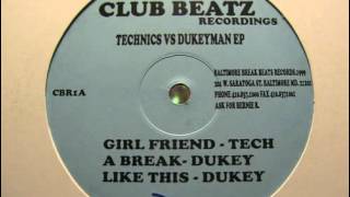 dj technics  Girlfriend technics vs dukey man baltimore club [upl. by Clive82]