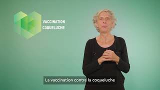 Vaccination Coqueluche  Langue des signes [upl. by Aihsercal]