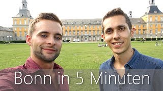 Bonn in 5 Minuten  Reiseführer  Die besten Sehenswürdigkeiten [upl. by Eelessej]