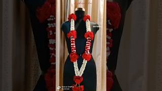 Scarlett Red  wedding garlands weddingsupplies jaimala mogra jasmin varmalawarmala marriage [upl. by Heller]