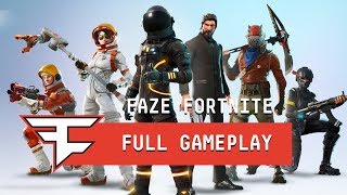 FULL FaZe Fortnite Pro Scrims Gameplay [upl. by Ardnohs485]