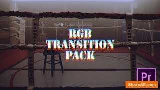 VIDEOHIVE RGB TRANSITIONS PACK  PREMIERE PRO [upl. by Renmus]