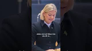 Magdalena Andersson Sverige behöver en regering som står upp för svenska intressen i EU [upl. by Nysilla]