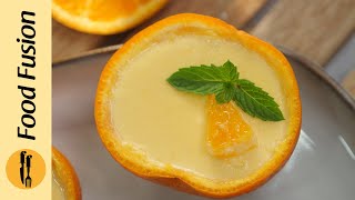 Orange Posset Recipe by Food Fusion [upl. by Ennaharas]