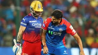 Virat Kohli And Ishant Sharma Friendship Fight In Live Match  Rcb Vs Dc [upl. by Narmis]