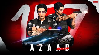 Last Day in LSPD   Azaad W Khan  FACE CAM  Cop RP  showtownrp coprp shorts [upl. by Tallbot568]