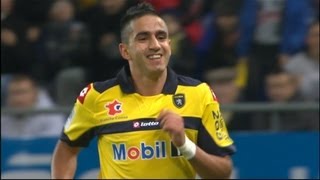 Goal Ryad BOUDEBOUZ 43 pen  FC SochauxMontbéliard  Evian TG FC 21  201213 [upl. by Helyn]