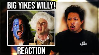 George Washington vs William Wallace Epic Rap Battles of History REACTION [upl. by Aidnic]