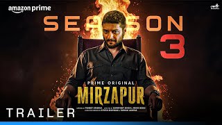 MIRZAPUR Season 3  Trailer  Pankaj Tripathi  Ali Fazal  Divyenndu  Isha Talwar  FanMade [upl. by Clevey]