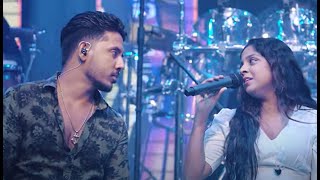 Oya Susum Pawan ඔය සුසුම් පවන්  Chamara Weerasinghe Medly  Natasha amp Sanush  Rewind Music Band [upl. by Anahsirk]