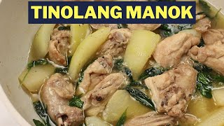 Classic Tinolang Manok with Papaya [upl. by Einitsed749]