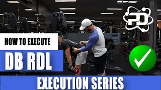 How to Dumbbell Romanian Deadlift RDL  Hamstrings amp Glutes [upl. by Connelley]