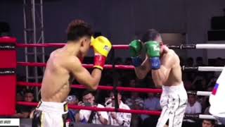 Gaballo VS Torres 1st Round knockout full fight highlights  Mano x Mano Boxing Story [upl. by Ainala]