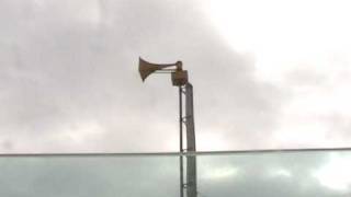 North Redford Twp MI Federal Signal Thunderbolt 1000 Tornado Siren Test February 7th 2009 [upl. by Yesoj655]