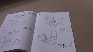 Ikea Micke corner workstation unboxing and assembly [upl. by Nho]