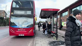 Buses At Thamesmead Town Centre 24022024 [upl. by Elysha]