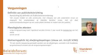 Beleidsforum Verzameldecreet 6 Andere wijzigingen [upl. by Camilo843]