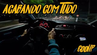 ROLÊ DE LANCER EVOLUTION 7 COM MAIS DE 600HP💀 [upl. by Nadabb]