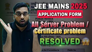 😱Jee Mains Form Filling 2025  JEE Mains Application Form 2025  NTA Latest Updates  JEET SHASHI [upl. by Lenra]