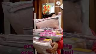 Meesho premium quality organza saree unboxing and haul [upl. by Wilda150]