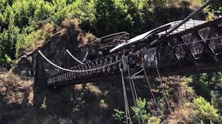 Kawarau Bridge Bungy Jump  Queenstown  New Zealand HD [upl. by Adnolat]