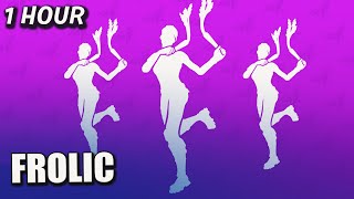 Fortnite Frolic Emote 1 Hour Version IconSeries [upl. by Pump900]