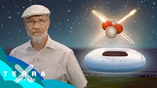 Wie groß ist ein Atomkern Physik im Fußballstadion  Harald Lesch [upl. by Sebastiano]