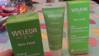 WELEDA SKINFOOD LIGHT NOURISHING CREAM REVIEW [upl. by Pitzer]