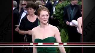 THROWBACK THURSDAY Julianne Moore in emerald Yves Saint Laurent at 2003 Oscars [upl. by Lozano343]