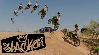 DIRT BIKE FREE RIDERS IN ARIZONA  SLACKER VLOGS EP 30 [upl. by Nnylkoorb]