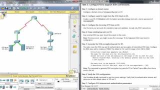 CCNA Security chapter 2 Configure Cisco Routers for Syslog NTP and SSH Operations [upl. by Fagan]