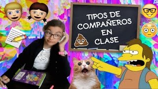 15 TIPOS DE COMPAÑEROS EN CLASE ♥ Lulu99 [upl. by Bergin453]