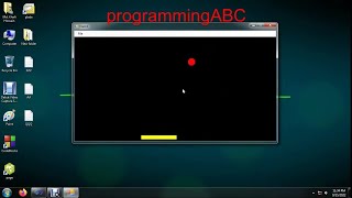 Pong Game in vbnet [upl. by Ecirtnahc]