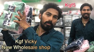 Kgf Vicky New Wholesale Shop kgf 5 kgf mens wear vlog with udhaya dress [upl. by Xela]