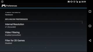 ePSXe for Android HD modes  xbrzx2 softx2 openglx4 [upl. by Charo]