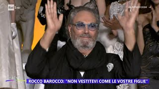 Rocco Barocco quotNon vestitevi come le vostre figliequot  Estate in diretta  22072024 [upl. by Yarazed460]