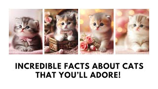 Incredible Facts About Cats That You’ll Adore [upl. by Bodwell438]